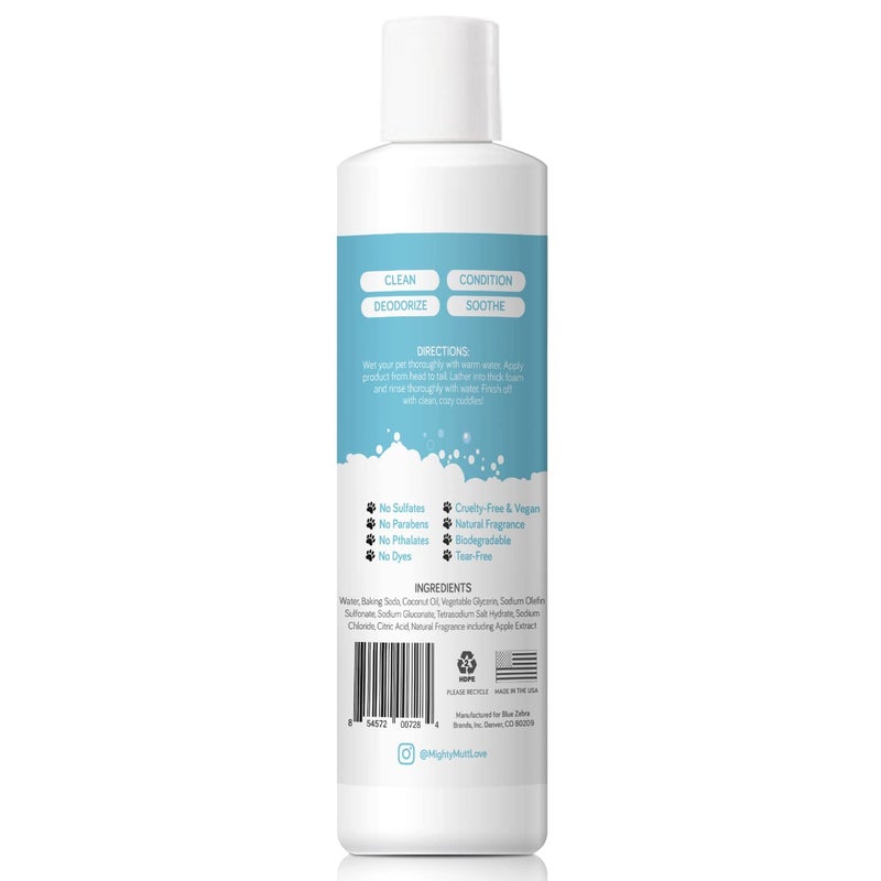 Mighty Mutt Soothing Dog Shampoo and Conditioner â€“ Pet Friendly | Deodorizes Smelly Dogs | Detangles | Natural, Hypoallergenic & Anti-Itch Dog Shampoo Sensitive Skin â€“ Fresh Breeze | 9 fl oz - Image 2
